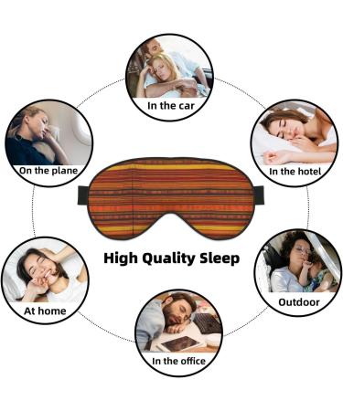 Native American Pattern Soft Sleep Eye Mask | Breathable Eye Patch for Women | Ideal for Travel & Relaxation - Buy Online on GoSupps.com