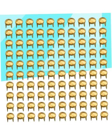 COHEALI 300 Pcs Scrapbook Embellishments Clothing Accessories Metal Studs Rivet Claws High Head - Buy Online on GoSupps.com