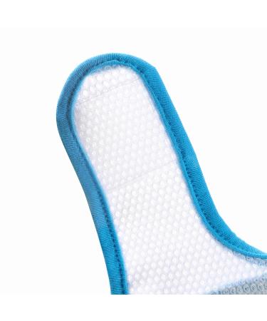 Haozaikeji Baby Knee Pads - Anti-Slip Crawling Knee Protection | Cushioned Breathable Mesh Knee Covers for Infant Toddler - Blue Monkey - Buy Online on GoSupps.com