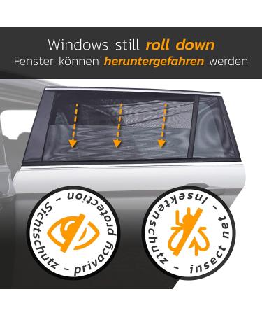 Caramaz UV Protection Sun Shades for Kids - 2 Pack Turtle Design - Size L for Medium/Large Windows - Buy Online on GoSupps.com