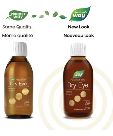 NutraSea Dry Eye Targeted Omega-3 1500 mg of EPA + DHA 150 mg of GLA 200 ml Liquid - Buy Online on GoSupps.com