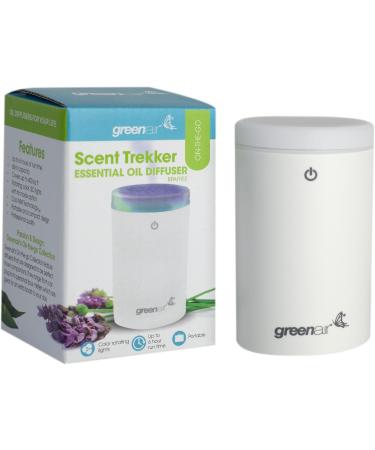 Greenair Scent Trekker Essential Oil Diffuser - Lightweight Aromatherapy Diffuser for Home & Travel - Buy Online on GoSupps.com