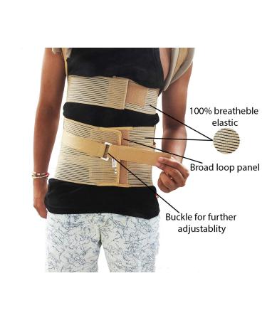Wonder Care Posture Corrector Brace for Scoliosis & Kyphosis - Back Pain Relief Belt for Men & Women (Model B-105 - Buy Online on GoSupps.com