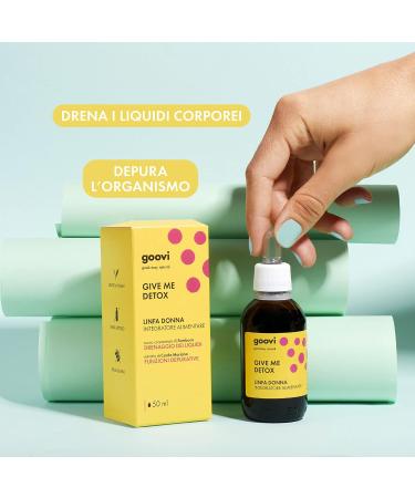 THE GOOD VIBES COMPANY Srl Goovi Give Me Detox food supplement based on birch lymph promotes the drainage of fluids cleansing and drainage function 50 ml - Buy Online on GoSupps.com