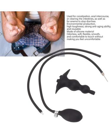 Silicone Enema Bulb Kit - Inflatable & Flexible Home Use for Cleanliness (White) | International Shipping Available - Buy Online on GoSupps.com