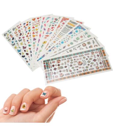 Nail Art French Tip Nail Guides Nail Design Nail Decals For Nail Art Nail Polish Stickers Watercolor Nail Stickers for Ultraviolet Gel for Artificial Nails - Buy Online on GoSupps.com
