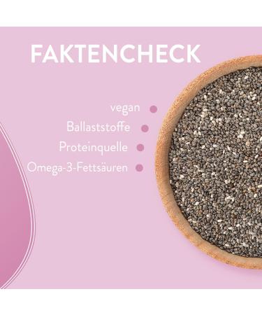  borchers 2 x Black Chia Seeds - Rich Wicker - Protein Source - Omega Fatty Acids - 3 - 250g - Buy Online on GoSupps.com