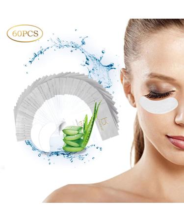Lankiz 60 Pairs Lint-Free Eye Pads for Eyelash Extensions - 120 Pieces Ideal for Under Eyes - Buy Online on GoSupps.com