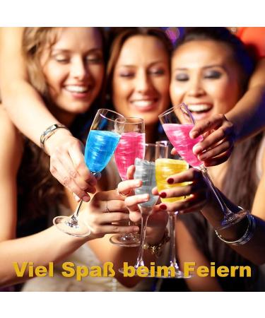 Edible Glitter - 4 Colors for Drinks & Food | 100% Vegan Gluten-Free | Cake & Cocktail Accessories - 5G - Buy Online on GoSupps.com