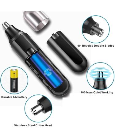 Buy Electric Nose Hair Trimmer - Safe Ear & Face Care Shaver for Men & Women | International Shipping - Buy Online on GoSupps.com