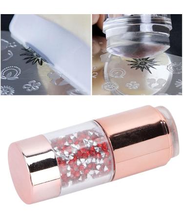 Different Gift Nail Stamper Soft Elastic Nail Art Stamper Silicone Double Head for Household Nail Salon for Delicate Nail Surface - Buy Online on GoSupps.com
