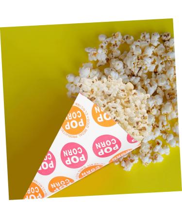 Didiseaon 200 Pcs Popcorn Bag Snack Bags for Kids Clear Treat Bags Snack Food Gifts Goodie Bag Favors Cookies Bags Party Mini Gift Bag Candy Treat Bag Mini Bag Packing Bag Paper Cone Child - Buy Online on GoSupps.com
