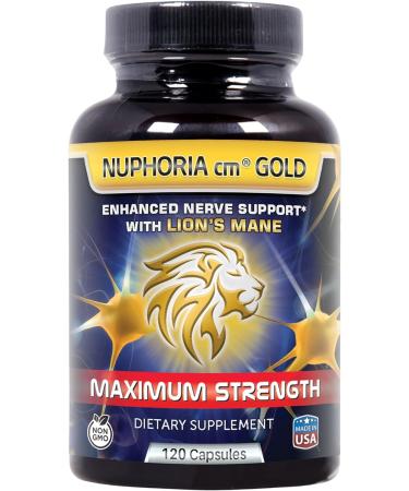 Nerve Support Formula for Relief with R-Alpha Lipoic Acid and Premium B Vitamins - 30 Day Supply 120 Capsules