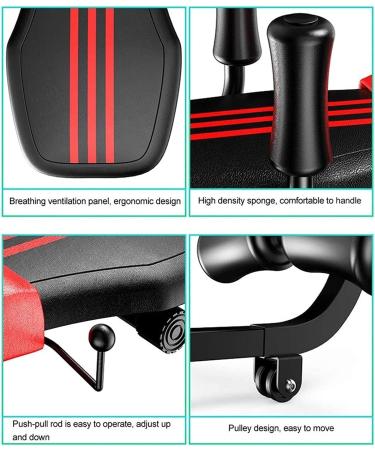 Back Stretching Bench with Cervical Traction - Lumbar Spine & Neck Massage Device for Body Relaxation - Buy Online on GoSupps.com