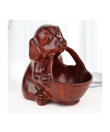 Fruit Basket Bowl Fruit Basket Creative Puppy Shape Storage Baskets for Bread Bread Fruit Bowl Vegetable Stand Holder for Snacks Modern Fruit Bowl Decorate Kitchen Counter Fruit Bowls