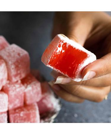 Bodrum Delight Luxury Rose 350g | Turkish Delight Sade Lokum Dessert Gourmet Box | Confectionery Authentic & Luxurious Selection of Turkish Delight Gift Box | From Turkey (Luxury Rose 350g 1 Pack) Luxury Rose 350g 1 Pack - Buy Online on GoSupps.com