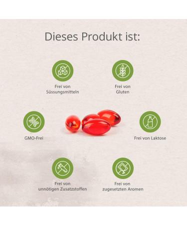 High-Dose Krill Oil Capsules 1000mg - 60 Capsules | Omega-3 Superba with 100mcg Astaxanthin | International Shipping - Buy Online on GoSupps.com