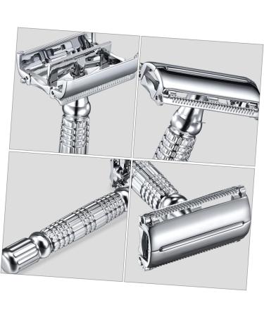 Beavorty Manual Double-Sided Razor - Chrome-Plated Alloy Handle for a Superior Shave | International Shipping Available - Buy Online on GoSupps.com