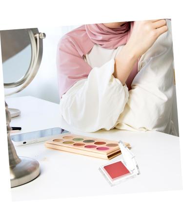 CRILSTYLEO 4pcs Transparent Square Mini Eyeshadow Box Empty Eyeshadow Pans Empty Blusher Pan Square Eyeshadow Pans Empty Eyeshadow Plate Eyeshadow Palettes Empty Highlighter Case Lip Balm Pan - Buy Online on GoSupps.com