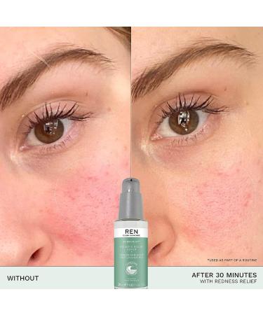 REN Clean Skincare Evercalm Redness Relief Serum 1 Fl Oz - Soothing Serum for Sensitive Skin - Cruelty-Free & Vegan - Buy Online on GoSupps.com