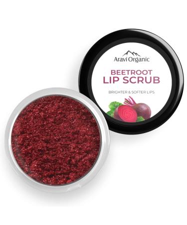 Beetroot Lip Scrub | Brighten & Soften Dark Chapped Lips | Best Exfoliant for Pigmented Lips | 15g - Buy Online on GoSupps.com