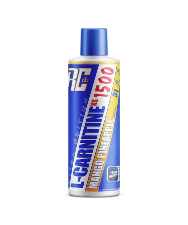 Ronnie Coleman Signature Series L-Carnitine 1500 Liquid Amino Acids Metabolism and Lean Muscle Strength Support Stimulant Free Sugar Free Zero Carbs Mango Pineapple