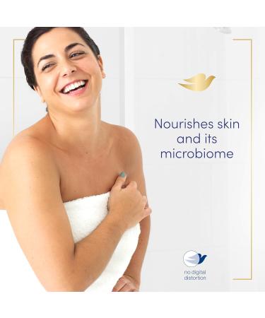 Dove Deeply Nourishing Body Wash 450ml - Microbiome-Gentle Cleanser for Softer, Smoother Skin - Buy Online on GoSupps.com