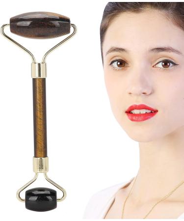 Buy Verdant Touch Jade Roller | Anti-Aging Massage Tool for Skin Lifting & Wrinkle Reduction | Natural Obsidian Beauty Device - Buy Online on GoSupps.com