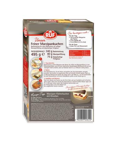 Call Fine Marzipal Cake - Juicy Marzipan with Cocoa Glaze | 495g (Pack of 2) | Perfect Cake Base | International Shipping Available - Buy Online on GoSupps.com