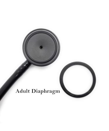 Adult & Pediatric Diaphragm Replacement Set for Classic III & Cardiology IV Stethoscopes + 2 Extra Ear Pieces - Compatible with Littmann & Other Brands - Buy Online on GoSupps.com