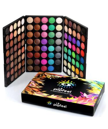 Beavorty 120 Eyeshadow Makeup Palette Glitter Eye Shadow Eye Shadow Palettes Powder Eye Shadow Make up 1 count (Pack of 1) As Shown