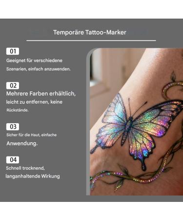  Generisch Skin Pencil | 10 Colors Skin Friendly Face Fine Point Skin Pencils for Birthday Cosplay Festival Makeup Party Teens Adults - Buy Online on GoSupps.com