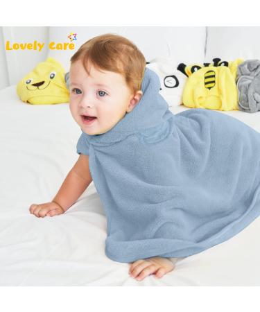 3 Pack Baby Hooded Bath Towel & 24 Washcloth Set - Baby Registry Essential for Newborns, Infants & Toddlers - Bear, Elephant, Duck Design - Buy Online on GoSupps.com