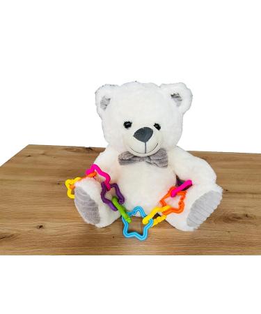 Buy BPA-Free Warelt Cake Fairy Stroller Chain & Bite Ring for Babies - Ideal Gripping Toy Keychain & On-the-Go Neon Accessory - Buy Online on GoSupps.com