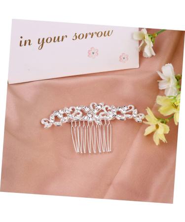 MAGICLULU Bridal Comb Wedding Hair Accessories Wedding Hair Comb Rhinestone Bridal Headdress Bridal Hair Accessories - Buy Online on GoSupps.com