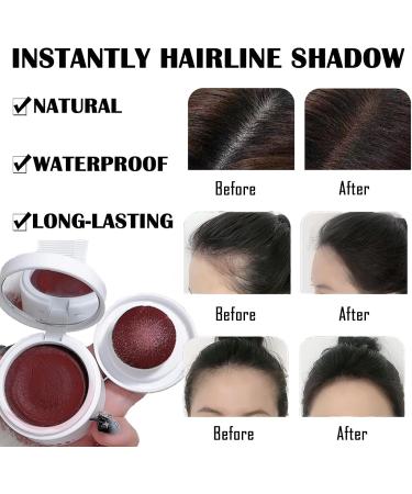 Instantly Hairline Powder Lightweight Hairline Shadow Powder Red Hairline Cream Hairline Contouring Shadow Powder Quick Cover Root Touch Up Windproof&Sweatproof Hair Root Concealer for Men & Women - Buy Online on GoSupps.com