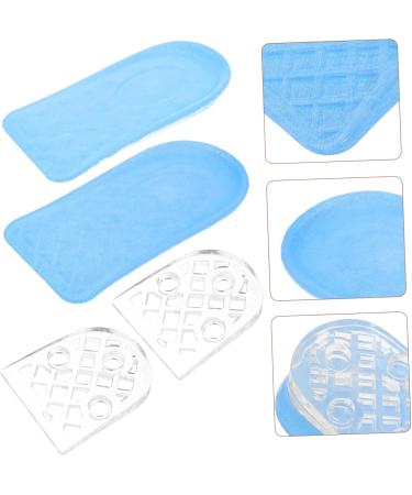 FRCOLOR 2pcs Heel Booster Insoles - Clear Heightening Inserts for Women s Dressy Pumps - Invisible Blush Heel Plates - Buy Online on GoSupps.com