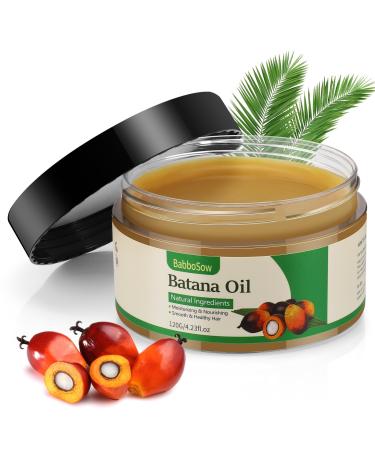 Batana Oil Hair Hair Oil and Conditioner for Damaged Hair Sourced from Honduras Prevents Hair Loss Eliminates Split Ends & Increases Shine Hair Masks for All Hair Types 4.2OZ