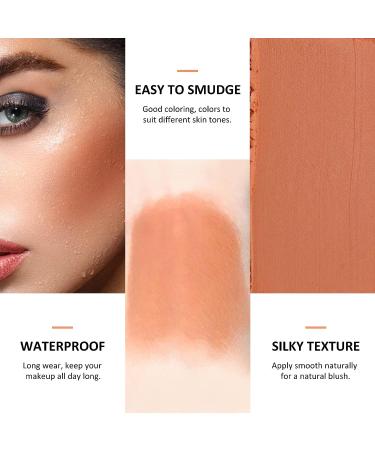 Boobeen Cream Blush Palette - Natural Baked Cheek Blush Makeup Palette - Buy Online on GoSupps.com
