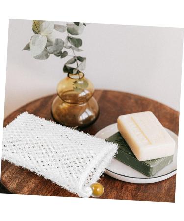 BELLIFFY 1pc Soap Loofah Sponge Bath Scrubber Body Scrub Sponge Shower Net Soap Storage Nylon - Buy Online on GoSupps.com