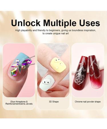 Nail Glue for Nail Tips | Solid Glue Gel for Nail Tips - Multifunctional Nail Supplies for Press On Nails Nail Strengthen for Girls Women Guanglu - Buy Online on GoSupps.com
