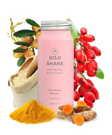 Coconut Matter Goji Shake Shampoo Concentrate | Color-Safe All-Natural Antioxidant Shampoo for Vibrant Hair | Sulfate-Free TSA-Compliant 60 Washes - Buy Online on GoSupps.com