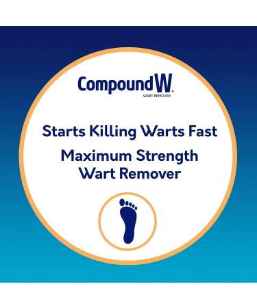 Compound W Maximum Strength Plantar Wart Remover Foot Pads - 20 Count - Buy Online on GoSupps.com