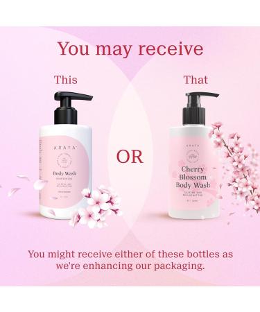 Body Wash with Cherry Blossom | Vegan & Cruelty-Free Calming Cleanser | Gentle Daily Wash for Men & Women | 300ml - Buy Online on GoSupps.com