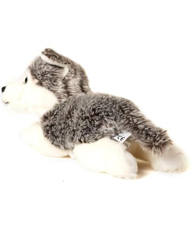 Buy Uni-Toys Husky Puppy Plush Toy - 23 cm Cuddly Grey Dog - International Shipping Available - Buy Online on GoSupps.com