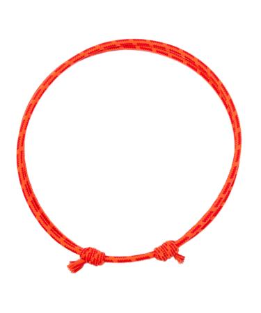 USG 15200002 Neck ring round and adjustable in size orange/red patterned