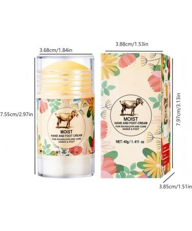 Foot balm: 40g repairing cream for cracked heels heel care bar moisturizing foot treatment foot care for all ages | Ideal after - Buy Online on GoSupps.com