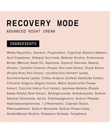 Versed Recovery Mode Night Face Cream - Antioxidant-Packed Hydrating Moisturizer - Vegan Formula - 1.7 fl oz - Buy Online on GoSupps.com
