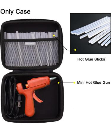 MGZNMTY Hard Storage Case Compatible with Mini Hot Glue Gun Kit and Hot Glue Sticks (Only Storage Case) - Buy Online on GoSupps.com