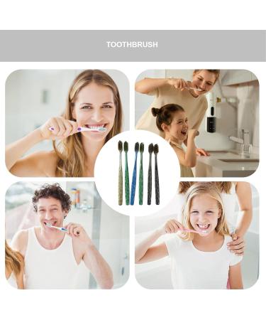 Chaie Portable Toothbrush - Travel-Friendly Manual Toothbrush Set | 6 Dental Brushes for Men Women & Family | Ideal for Trips - Buy Online on GoSupps.com